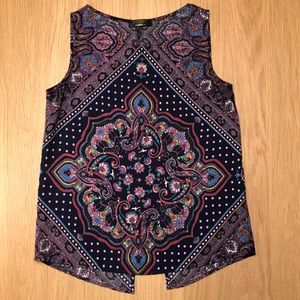 Renee C paisley tank.